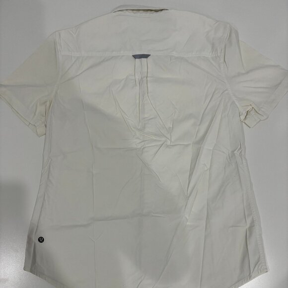 Lululemon Men's White Dress Shirt | Size Small - Picture 2 of 2